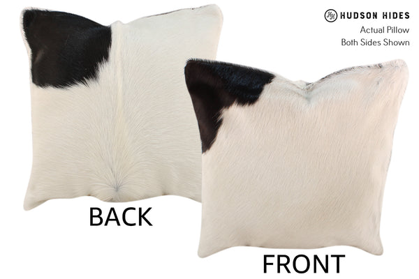 Black and White Cowhide Pillow #18221