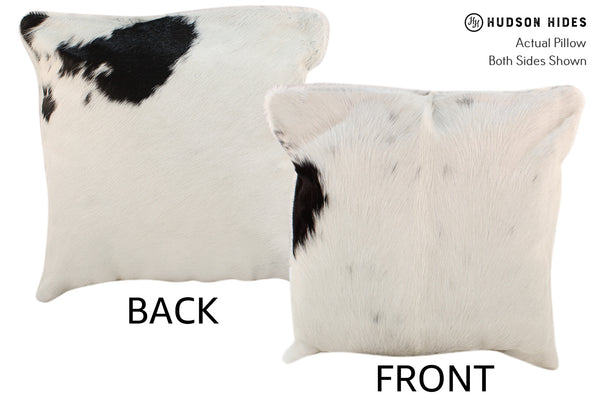 Black and White Cowhide Pillow #18241