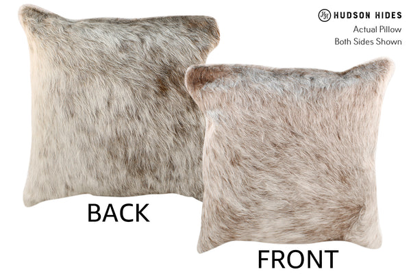 Chocolate Cowhide Pillow #18269
