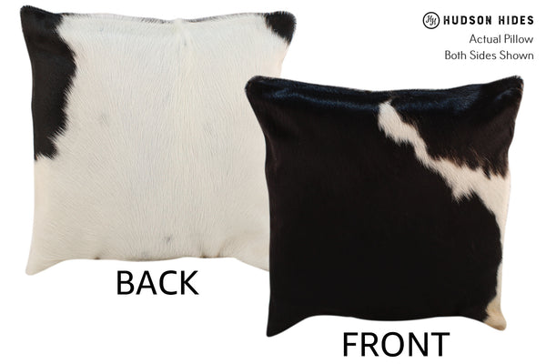 Black and White Cowhide Pillow #18291