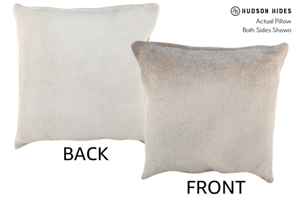 Grey Cowhide Pillow #18303