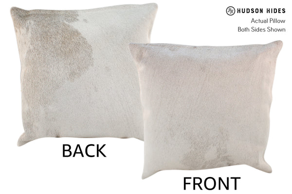 Grey Cowhide Pillow #18329