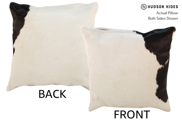 Black and White Cowhide Pillow #18330