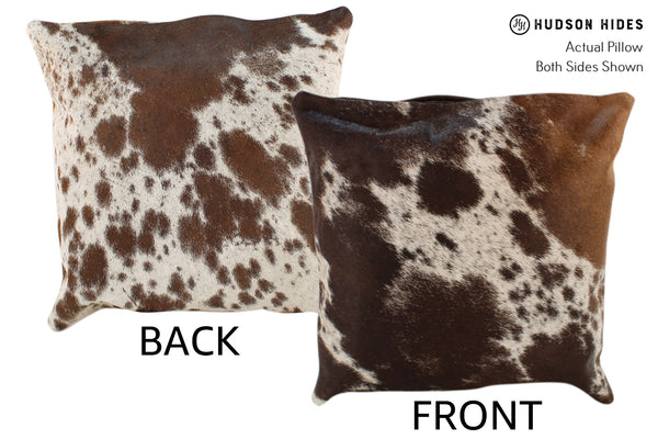 Chocolate Cowhide Pillow #18345