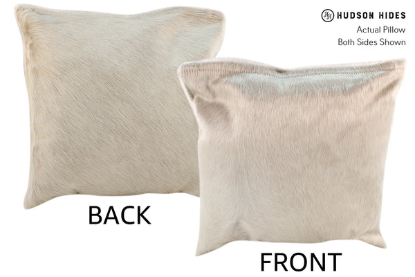 Champagne Cowhide Pillow #18360