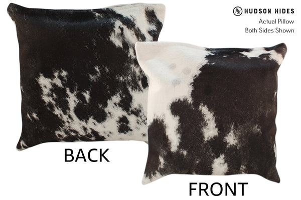 Black and White Cowhide Pillow #18378