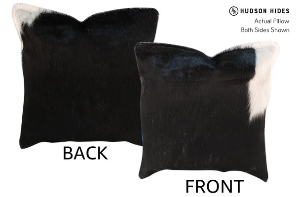 Black and White Cowhide Pillow #18422