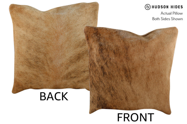 Medium Brindle Cowhide Pillow #18439