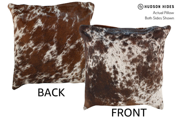 Chocolate Cowhide Pillow #18471