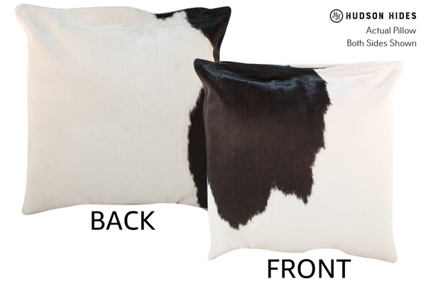 Black and White Cowhide Pillow #18521