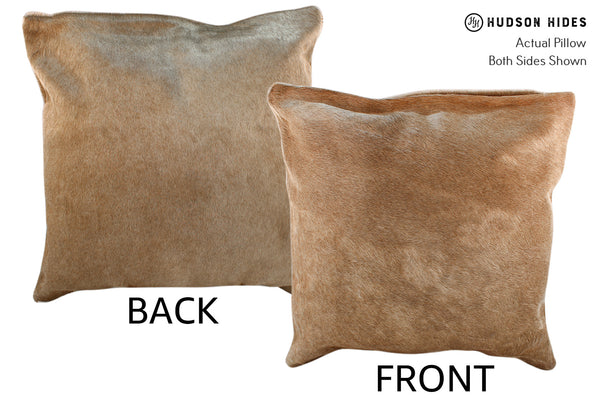 Taupe Cowhide Pillow #18522