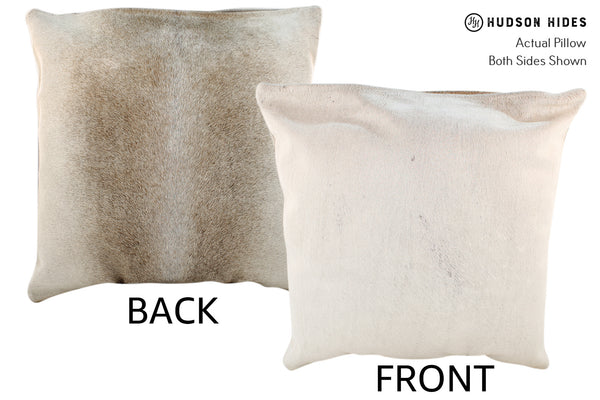 Grey Cowhide Pillow #18561