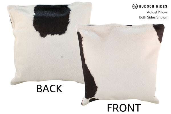 Black and White Cowhide Pillow #18565