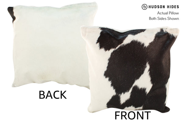 Black and White Cowhide Pillow #18611
