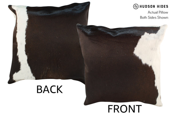 Chocolate Cowhide Pillow #18628
