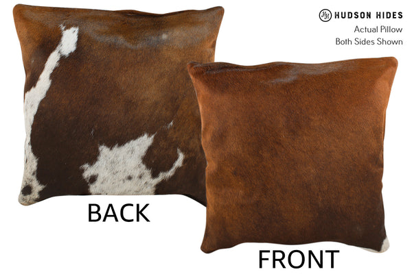 Chocolate Cowhide Pillow #18630