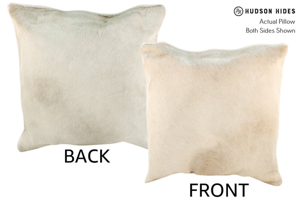 Champagne Cowhide Pillow #18663