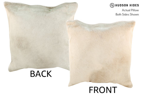 Champagne Cowhide Pillow #18663