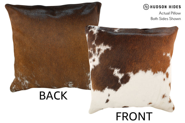 Chocolate Cowhide Pillow #18695