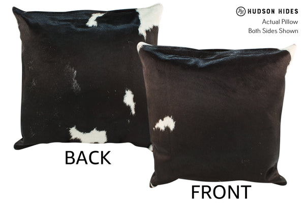 Black and White Cowhide Pillow #18714