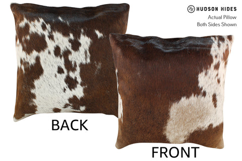 Chocolate Cowhide Pillow #18732