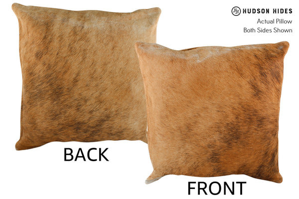 Medium Brindle Cowhide Pillow #18754