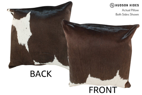 Chocolate Cowhide Pillow #18758