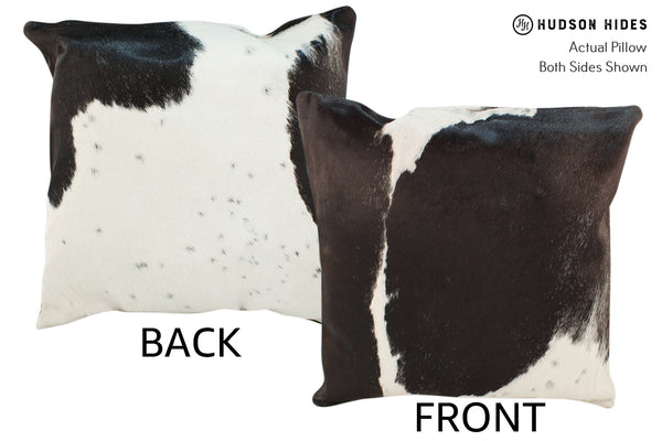Black and White Cowhide Pillow #18760
