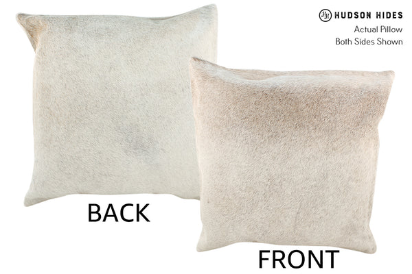 Grey Cowhide Pillow #18768