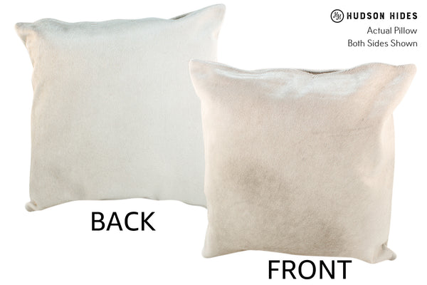 Ivory Cowhide Pillow #18771