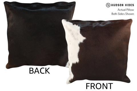 Chocolate Cowhide Pillow #18808