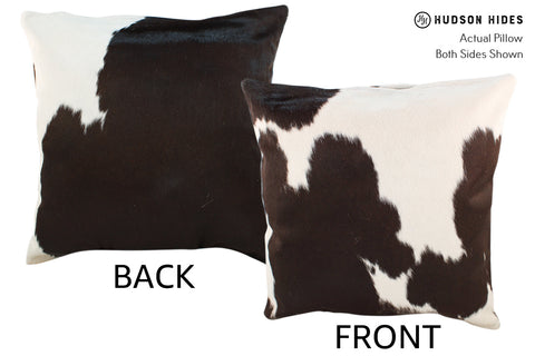 Chocolate Cowhide Pillow #18815