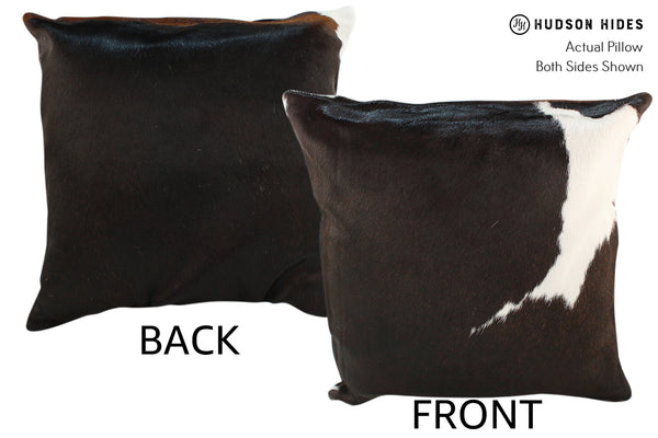 Chocolate Cowhide Pillow #18838