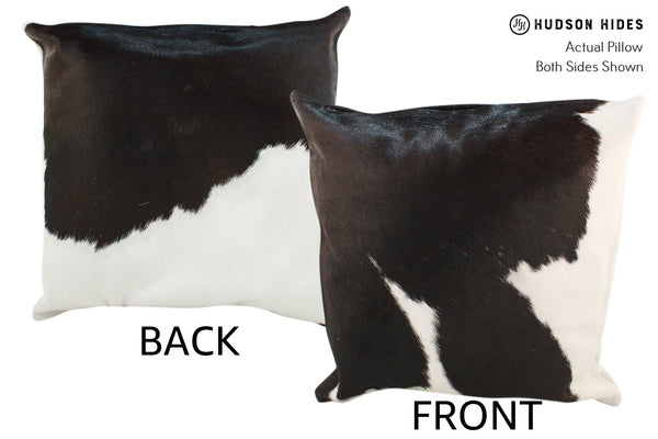 Black and White Cowhide Pillow #18866