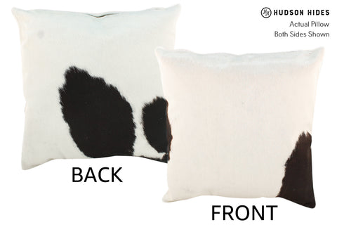 Black and White Cowhide Pillow #18890