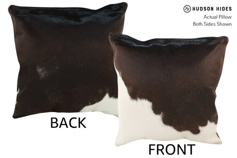 Chocolate Cowhide Pillow #18891