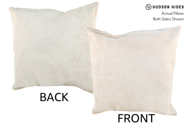 Ivory Cowhide Pillow #18928