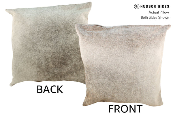 Grey Cowhide Pillow #19002