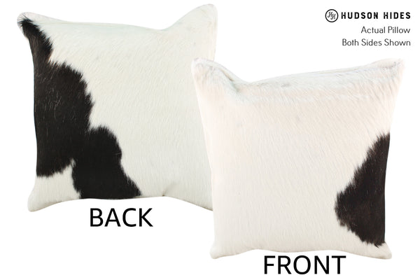 Black and White Cowhide Pillow #19022