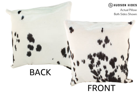Black and White Cowhide Pillow #19023