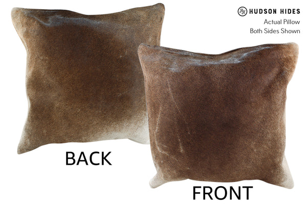 Taupe Cowhide Pillow #19042