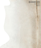 Grey with Beige Cowhide Rug #24582