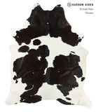 Black and White Cowhide Rug #24720