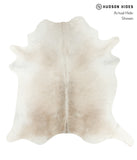 Grey with Beige Cowhide Rug #24733