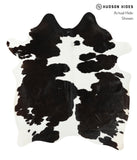 Black and White Cowhide Rug #24744