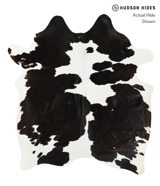Black and White Cowhide Rug #24744