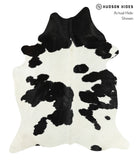 Black and White Cowhide Rug #24752
