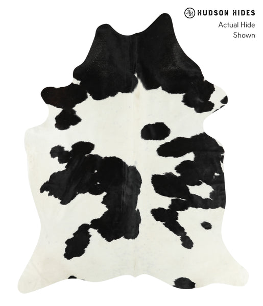 Black and White Cowhide Rug #24752