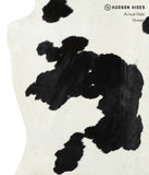 Black and White Cowhide Rug #24752