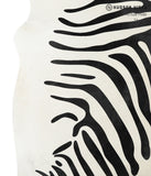Zebra Cowhide Rug #24760